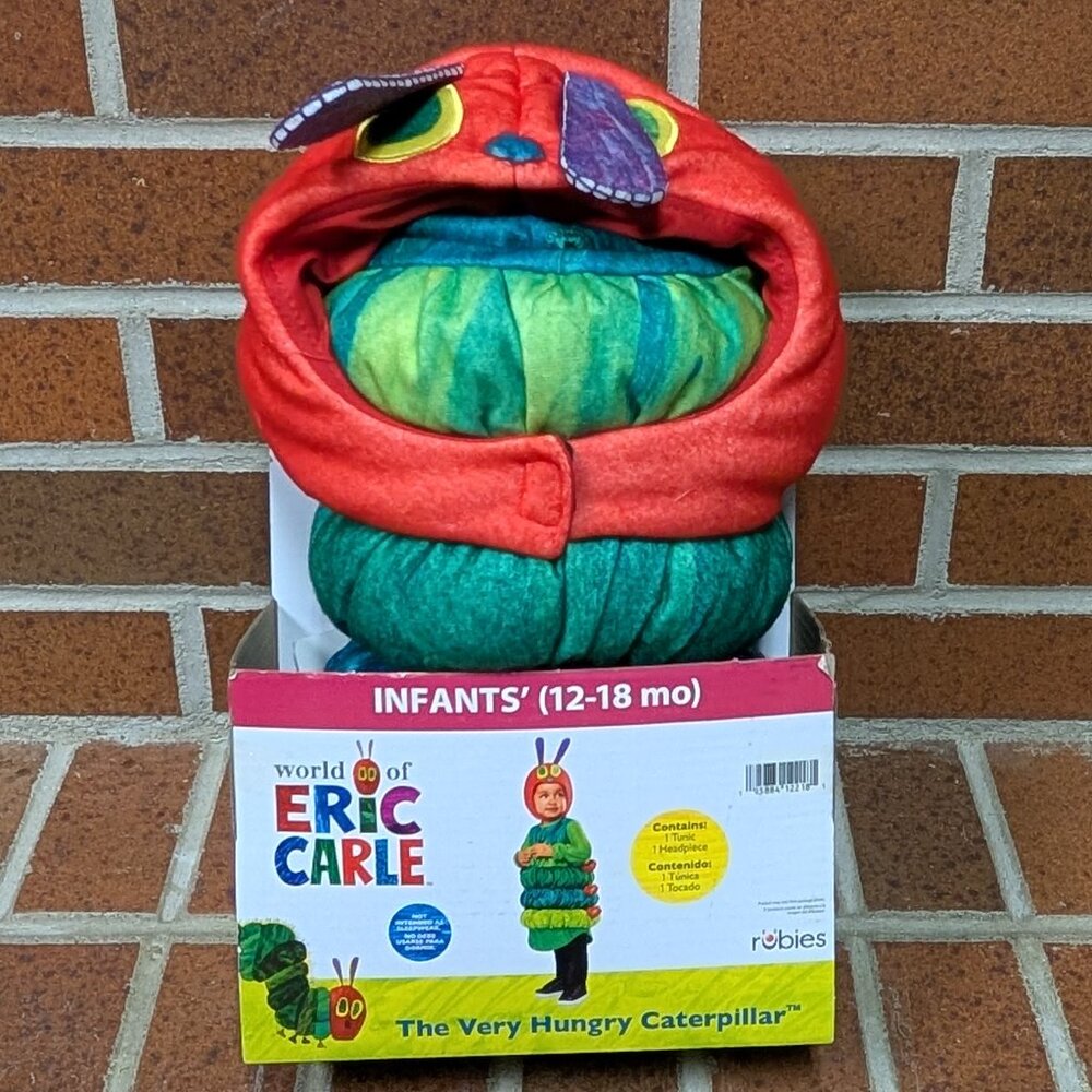 The Very Hungry Caterpillar Costume - World of Eric Carle - NWT - 12-18 mo.